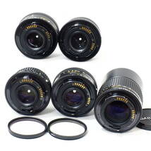 Mamiya ZE-X ZM ZE QUARTZ NC 1000S 528TL PRISMAT CPH SEKOR CS E EF 50mm F1.7 F2 EF 135mm 48/2.8 48mm F1.9 38/3.5 一眼レフ9台まとめ_画像10