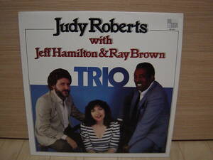 LP[VOCAL] AFTERTHOUGHTS 収録 JUDY ROBERTS WITH JEFF HAMILTON & RAY BROWN TRIO ジュディ・ロバーツ