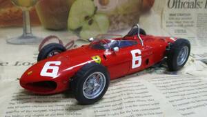 ★激レア*世界1961台*EXOTO*1/18*Ferrari Tipo 156/120°Sharknose #6 1961 Belgian GP≠BBR