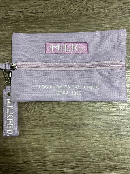 MILKFED. ミルクフェド ポーチ パープル