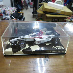 ミニチャンプス 1/43 BAR HONDA SHOWCAR 2004 J.BUTTON ジェイソン・バトン 