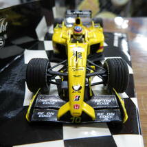 ミニチャンプス JORDAN HONDA EJ12 T.SATO 2002 1/43 佐藤琢磨_画像3