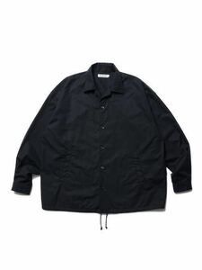 【新品 未使用】新作 24AW Ventile Weather Cloth O/C Jacket COOTIE クーティー ベンタイル シャツ ジャケット BLACK 定価33000円 LARGE