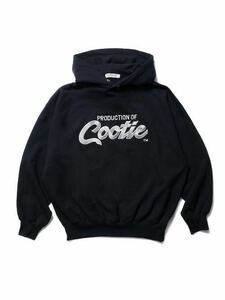 【新品 未使用】限定セール 23AW Embroidery Sweat Hoodie (PRODUCTION OF COOTIE) クーティー スウェットパーカー BLACK 定価28600円 M