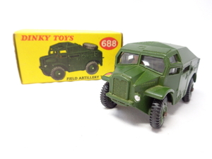 DINKY TOYS 688 FIELD ARTILLERY TRACTOR ディンキー フィールド アーティラリー トラクター （箱付）送料別