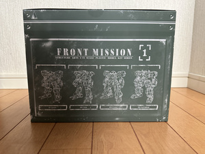 未組立 スクウェア・エニックス 1/72 フロントミッション ストラクチャーアーツ Vol.1 4種BOX 初回生産特典付き