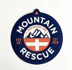 ◆送料無料◆新品　ステッカー　防水ステッカー　シール　レスキューmountainrescue 山岳救助隊