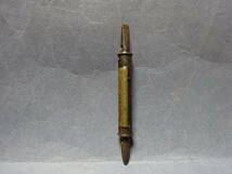 （７−５）珍品戦時史料　豊川海軍工廠製造　弾頭調整器　錆びつきうまく動きません、ご了承ください_画像5
