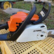 エンジンチェーンソー STIHL スチール MS171C 薪　林業　枝打ち_画像4