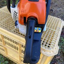 エンジンチェーンソー STIHL スチール MS171C 薪　林業　枝打ち_画像6