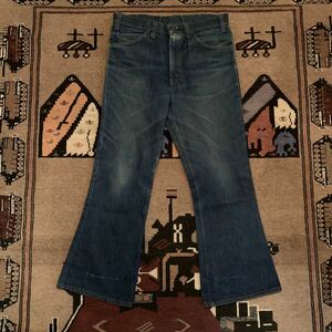 色落ち◎ 1970s USA製 J.C.PENNEY フレア デニム パンツ W34 /ヴィンテージ古着40s50s60s70s90sリーバイス年代チャンピオンlevi'sリバース