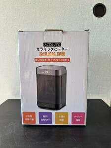 ACCGUYS セラミックヒーター　PTC-1500ER新品同様！通電動作確認 　