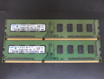 mem255 SAMSUNG 2GB×2枚=4GB DDR3/PC3-10600 中古品_画像1