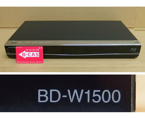 RL06 シャープ BD-W1500 BD/DVD/HDDレコーダー 中古動作品