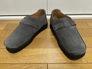 【SHIPS any別注】Padmore&Barnes: ARRAN スエード シューズ・パドモアアンドバーンズ アラン・8/約27センチ・ダークグレー・715-03-0004