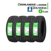 4本セット 205/55R16 2023年製 新品スタッドレスタイヤ GRENLANDER L-SNOW96 送料無料 205/55/16_画像1