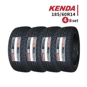 4本セット 185/60R14 2023年製造 新品サマータイヤ KENDA KR20 送料無料 ケンダ 185/60/14