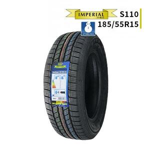 185/55R15 2023年製 新品スタッドレスタイヤ IMPERIAL S110 送料無料 185/55/15