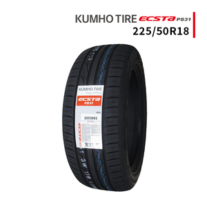 225/50R18 2023年製造 新品サマータイヤ KUMHO ECSTA PS31 送料無料 クムホ エクスタ 225/50/18