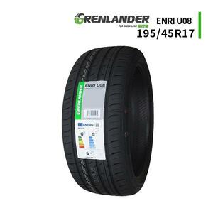 【在庫残りわずか】195/45R17 2023年製造 新品サマータイヤ GRENLANDER ENRI U08 送料無料 195/45/17