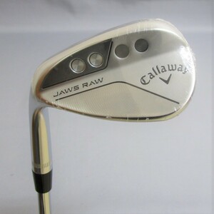 Callaway JAWS RAW ウェッジ クロム 左 56-10 S DGスピナー キャロウェイ ジョーズ ロウ ノーメッキフェイス TRUE TEMPER DYNAMIC SPINNER