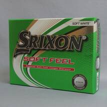 SRIXON 2021年 SOFT FEEL ホワイト 1箱 12球 1ダース ボール スリクソン ソフト フィール 白 2ピース ゴルフボール_画像1