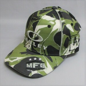 オークリー キャップ FOS901008-765 カモグリーン FIXED CAP 2.0★送料無料 OAKLEY フィックスド キャップ CAMO GREEN カモフラージュ