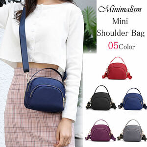  Mini shoulder bag diagonal .. lady's pretty 2way stylish pochette 