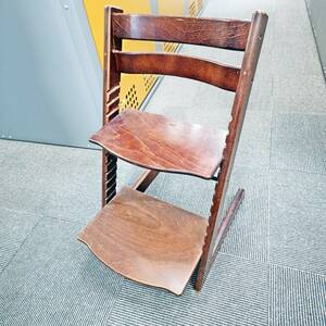USED STOKKE TRIPP TRIPP 木製 椅子 子供 大人 調整可能 ストッケ トリップ トラップ
