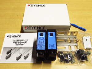 開封済み 未使用 KEYENCE キーエンス PW-51J 本体 透過型 フリー電源光電センサ PW シリーズ 管理23D1107H 管理23D1109O 管理23D1109P