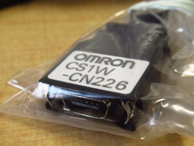 開封済み 未使用 OMRON オムロン CS1W-CN226 プログラマブルコントローラCSシリーズ 接続ケーブル 蓮田発送 管理23D1109B_画像4