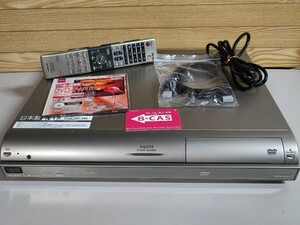 SHARP AQUOS DV-AC72 DVDレコーダー B-CASカード 地デジ/BS/CS ダビング10対応、完動品 動作保証 ★(2864)