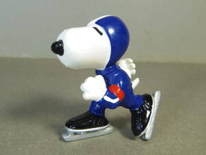 ピーナッツ スヌーピー PVCフィギュア スピードスケート Snoopy Peanuts