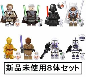 新品LEGOレゴ互換　スターウォーズE オビワン ダースベイダー C-3PO