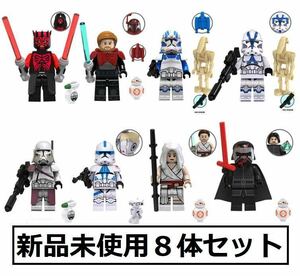 新品LEGOレゴ互換　スターウォーズA ミニフィグ人形セット