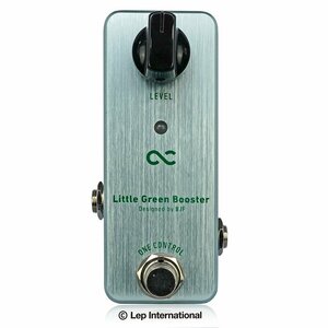 最落無し! One Control　Little Green Booster　/ a43398　Granith Grey Boosterをエレガンストーンにモディファイしたペダル　1円