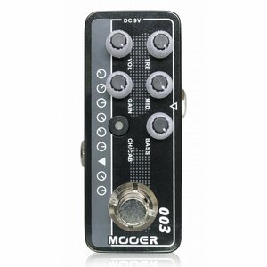 最落無し! Mooer　Micro Preamp 003　/ a43488　オランダの名ハイゲインアンプサウンドを再現！　1円