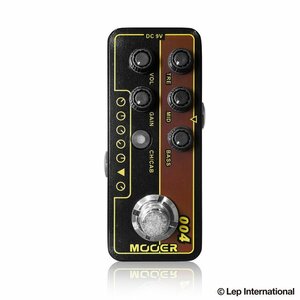 最落無し! Mooer　Micro Preamp 004　/ a43420　伝説の30Wブリティッシュコンボのサウンドを再現！アンプシミュレーター　1円