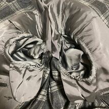極美品　Ring Jacket リングジャケットBlue Grigioイタリア カノニコ スーパー100s ダブルスーツ ウール100% 極太ラペル 本切羽 44-6drop M_画像6