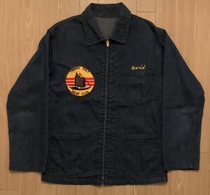 超希少　60s DENIM VIETNAM JACKET デニムベトジャン　(検　30s 40s 50s デニムジャケット　ビンテージ カバーオール 大戦　ナム戦　)