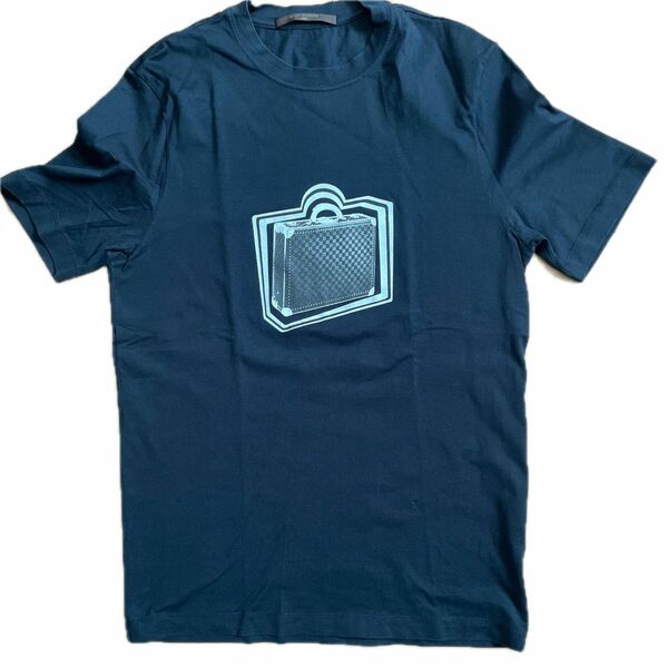 Louis Vuitton ダミエ　トランクケースプリント　Tシャツ　Sサイズ