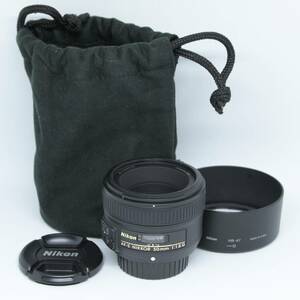 ★そこそこ美品★ AF-S NIKKOR 50mm f/1.8G ニッコール 単焦点