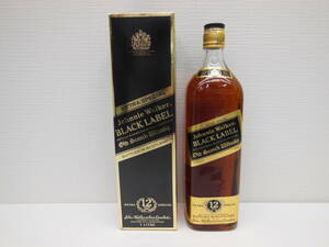 259 酒祭 洋酒祭 ジョニーウォーカー ブラックラベル 12年 1000ml 43度 未開栓 ウイスキー Johnnie Walker BLACK LABEL 古酒