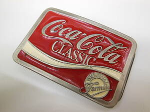 アンティーク祭 コカコーラ バックル MADE IN USA 保管品 Coca-Cola CLASSIC アメリカ ヴィンテージ ジーパン