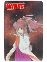 レアテレカ!! 未使用 抽プレ 非売品 Wings みずき健 50度数×1 テレカ 新書館 月刊ウィングス 平成2年4月号表紙絵 KIEN MIZUKI SHINSHOKAN_画像1