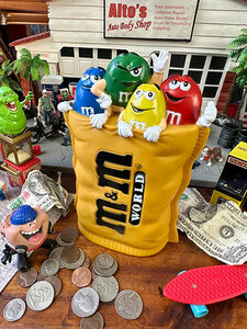 m&m's　キャラクターコインバンク アメリカ雑貨 アメリカン雑貨 貯金箱 おもしろ インテリア おしゃれ