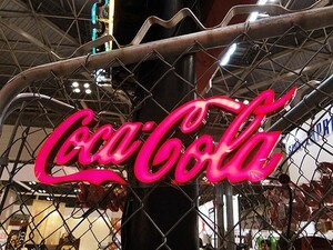 【全国送料無料】コカ・コーラブランド LEDミニレタリングサイン アメリカ雑貨 コカコーラ グッズ coke ネオン管