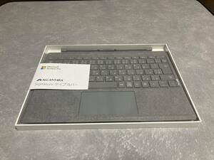 【美品】マイクロソフト Surface Pro Signature タイプ カバー(プラチナ) FFP-00019 Model:1725
