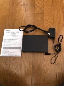 TOSHIBA デスクトップ型HDD　CANVIO４TB　