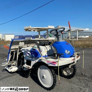 滋賀 イセキ 4条植 PQ4-VS 田植機 7.7馬力 さなえ くるっとターン ガソリン リコイル ロータリー式 感度調節 施肥機無し